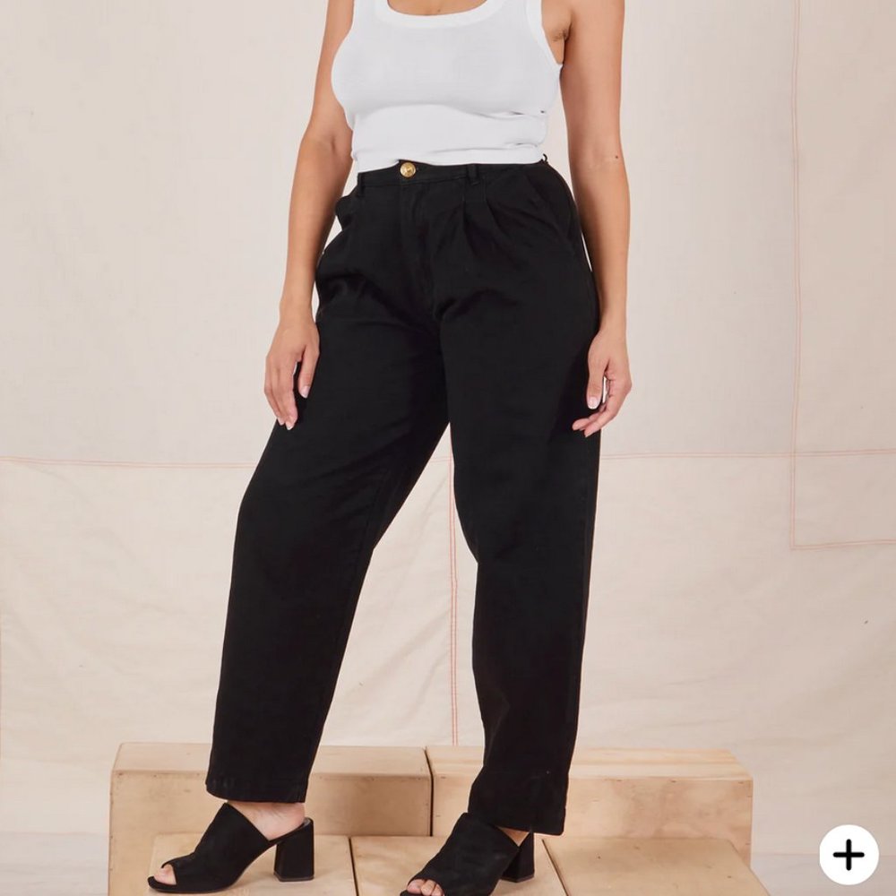 Heavyweight Trousers - Basic Black (gently used)